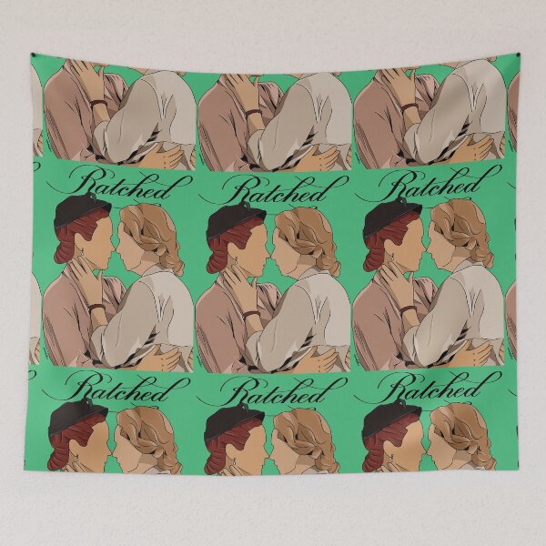Item preview, Ratched Mildred and Gwendolyn Cartoon Digital Art With Font designed and sold by V3N4BL3.