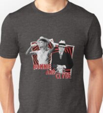 Bonnie and Clyde - Warren Beatty and Faye Dunaway Unisex T-Shirt