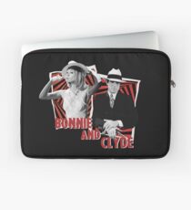 Bonnie and Clyde - Warren Beatty and Faye Dunaway Laptop Sleeve