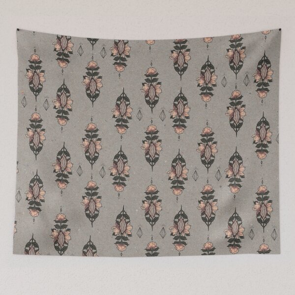 Item preview, Floral yoni designed and sold by JeanneBT.