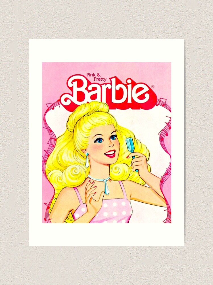 Barbie Aesthetic Canvas Prints for Sale