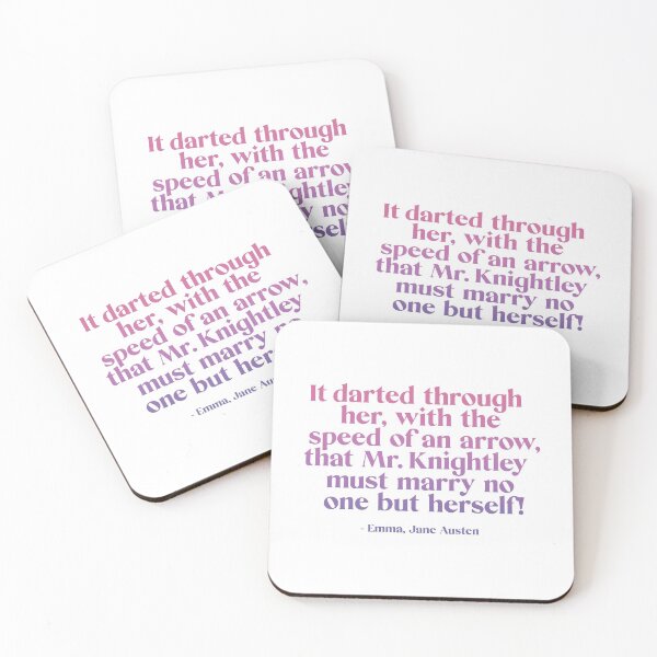 Item preview, Emma Quote: Mr. Knightley must marry no one but herself designed and sold by rissidesigns.