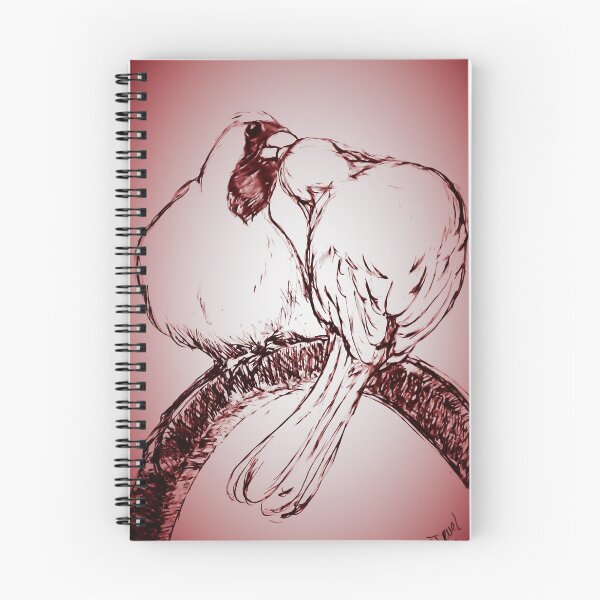 Item preview, Cardinal Love Digital Drawing designed and sold by BEDeuel.