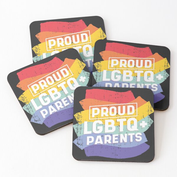 Item preview, Proud LGBTQ & Parents Rainbow Design designed and sold by TrackinDaTrends.