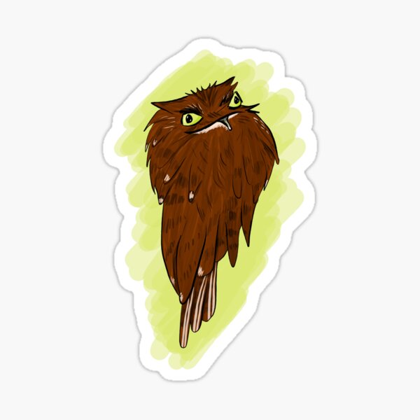 Item preview, Rufous Potoo designed and sold by OccasionalBirb.