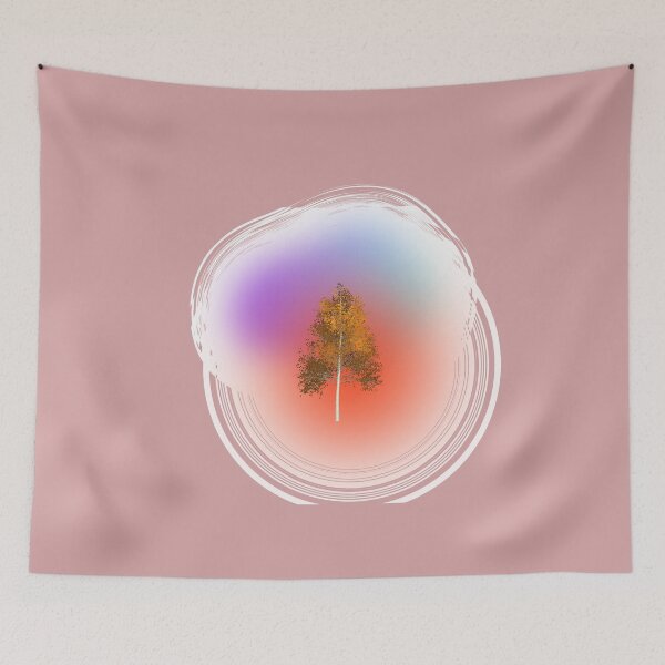 Item preview, rainbow pastel color with Aspen tree ! designed and sold by Byoudesigns.