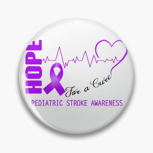 Item preview, Hope For A Cure Pediatric Stroke Awareness designed and sold by frechettee.