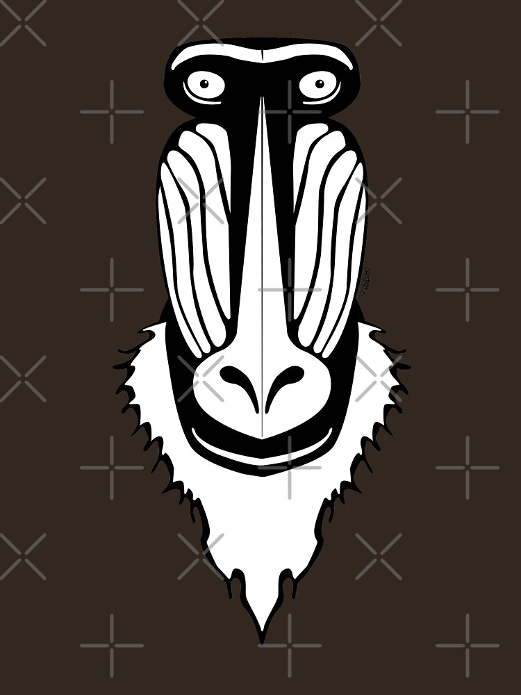 Mandrill Face by thedrumstick