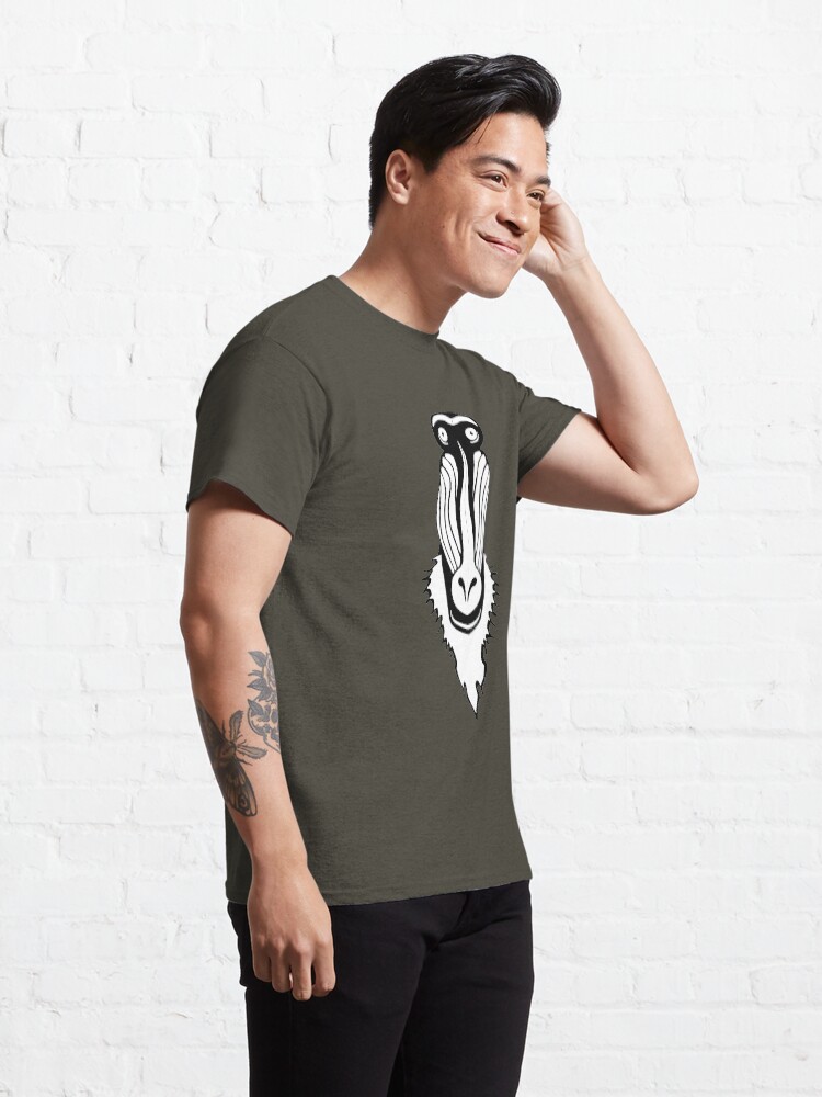 Alternate view of Mandrill Face Classic T-Shirt