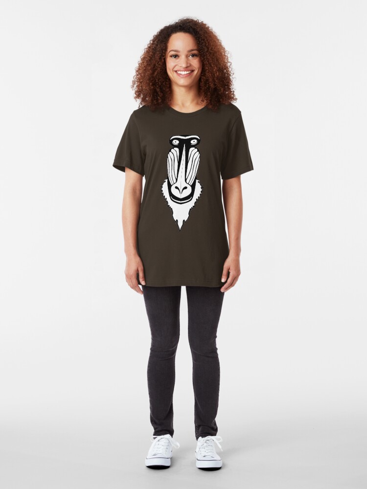 Alternate view of Mandrill Face Slim Fit T-Shirt