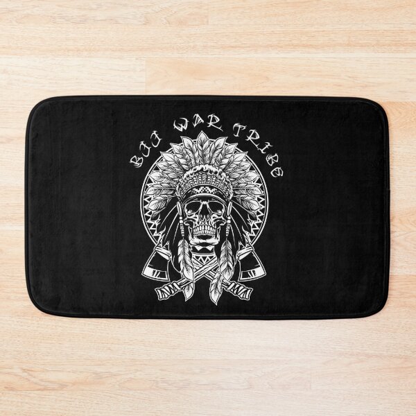 Item preview, American Indian Skull Jiu Jitsu War Tribe BJJ Fanatics designed and sold by Schka.