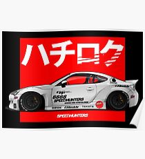 FT86 X SPEEDHUNTER Poster