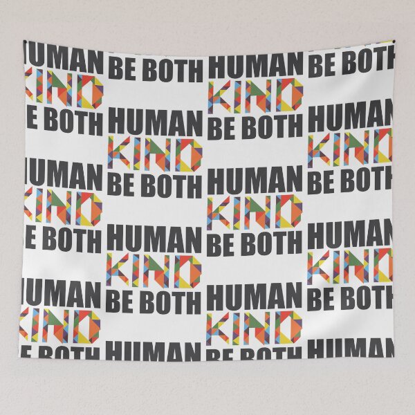 Item preview, Human Kind Be Both | Autism Awareness designed and sold by GravitiTees.
