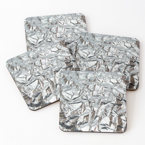 Item preview, Wrinkled Aluminum Foil designed and sold by DrakeDuck.