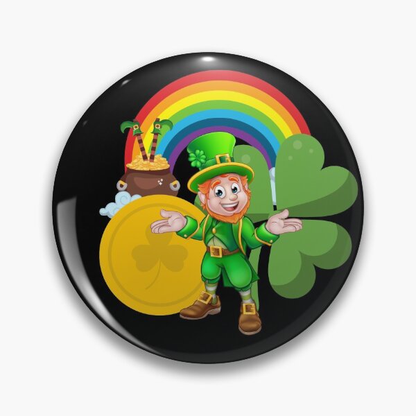 Artikelvorschau, St Patricks Day Leprechaun, Shamrock, rainbow entworfen und verkauft von karlsageder.