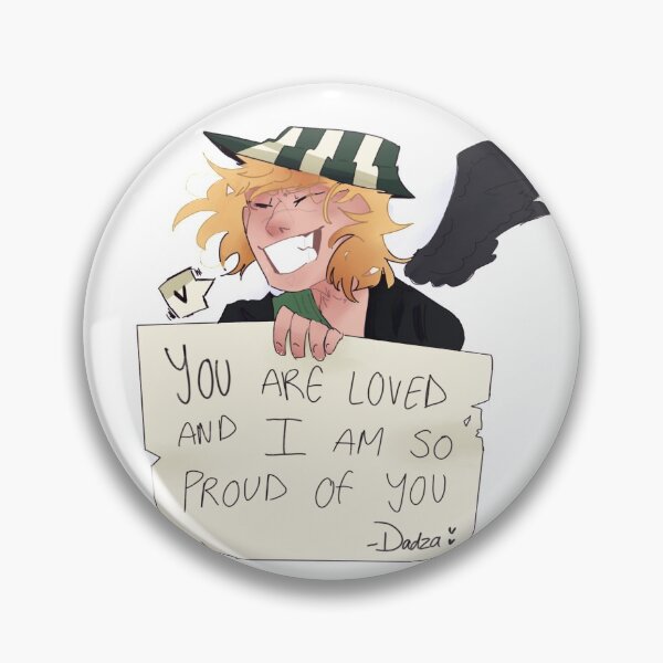 Item preview, Dadza [ I AM PROUD OF YOU] Sticker designed and sold by cowboyaussie.