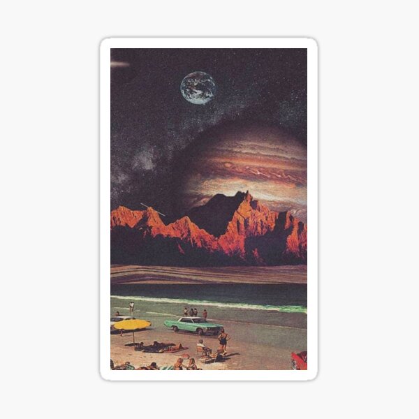 Astral Beach Sticker