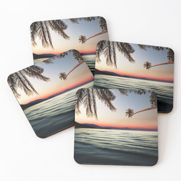 Item preview, Topical Beach Sunset designed and sold by NoSpecialShop.