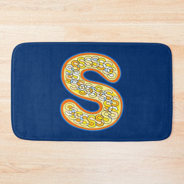 Item preview, Letter S (yellow and orange) designed and sold by artfulnotebook.