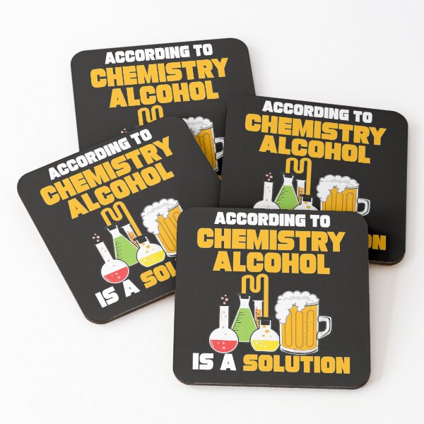Item preview, According To Chemistry Alcohol Is A Solution for Chemists designed and sold by KendraHenke.