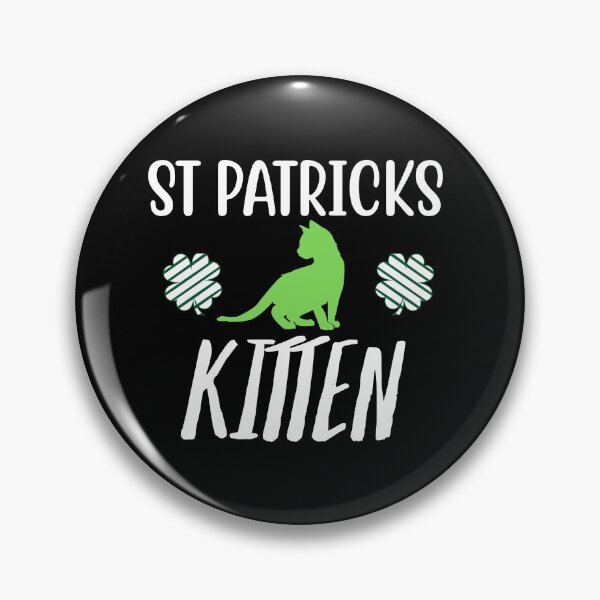 Item preview, Stpatrick Kitten designed and sold by PrintexDesigns.