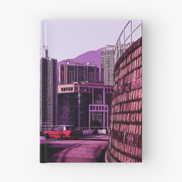 Item preview, Hong Kong red car comics vintage digital paint designed and sold by RazzArt.