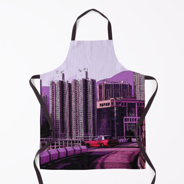 Item preview, Hong Kong red car comics vintage digital paint designed and sold by RazzArt.