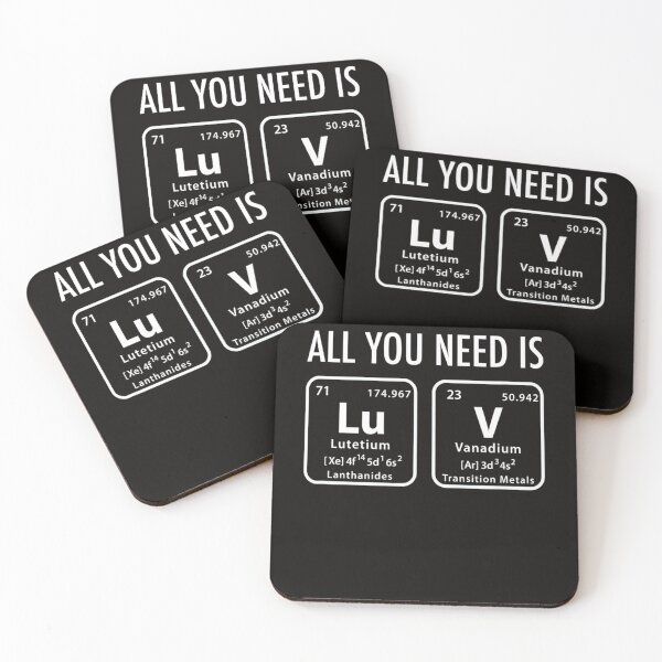 Item preview, All You Need Is LuV Funny Valentines Day Chemistry Love designed and sold by KendraHenke.