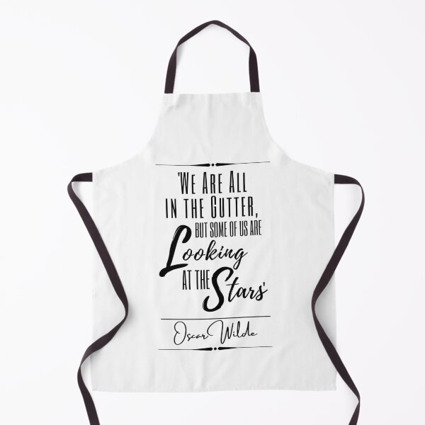 Item preview, Oscar Wilde Uplifting Historical Quote- “We are all in the gutter, but some of us are looking at the stars.” designed and sold by QuoteActually.