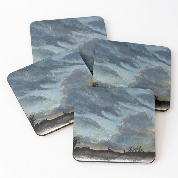 Item preview, High Clouds Watercolor Painting designed and sold by BEDeuel.