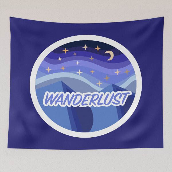 Item preview, Wanderlust designed and sold by WindnWillowsCo.