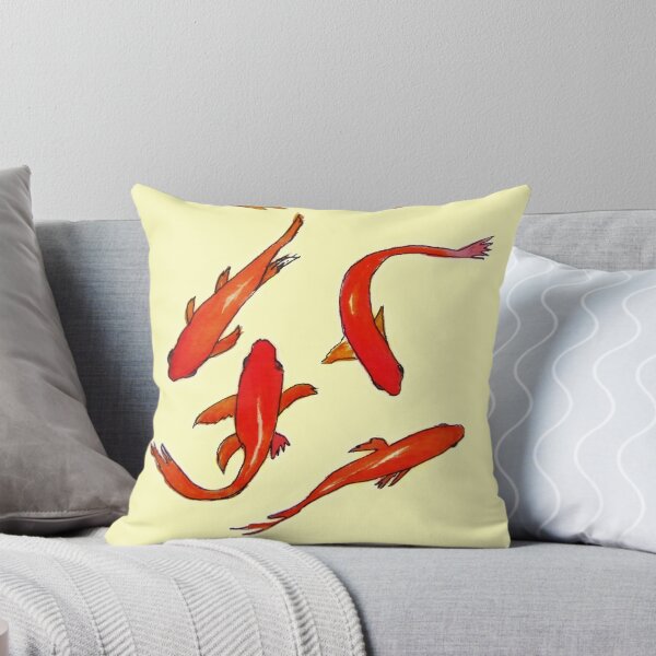 Item preview, Several red fish swimming designed and sold by JoAnnFineArt.