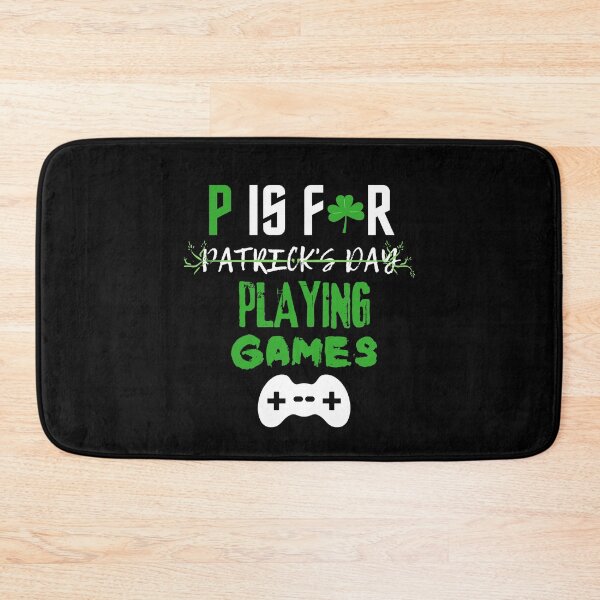 Item preview, P Is For Playing Games St Patricks Day designed and sold by PrintexDesigns.
