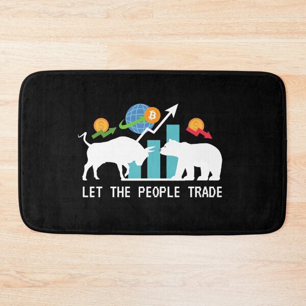 Item preview, Let the People Trade - Stock Market Trading designed and sold by Rhu Creations.