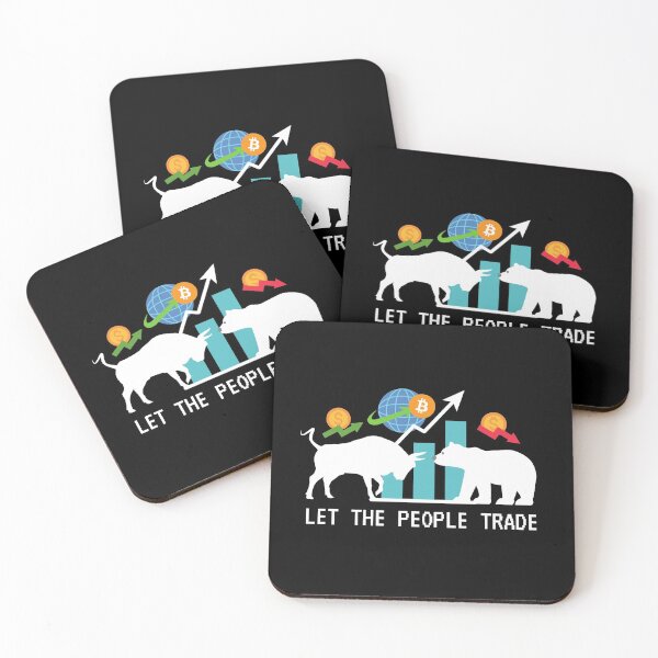 Item preview, Let the People Trade - Stock Market Trading designed and sold by Rhu Creations.