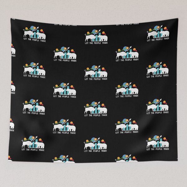Item preview, Let the People Trade - Stock Market Trading designed and sold by Rhu Creations.