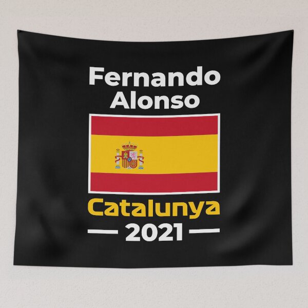 Item preview, Alonso Spanish Grand Prix 2021 (White) designed and sold by FilipeFerreira.