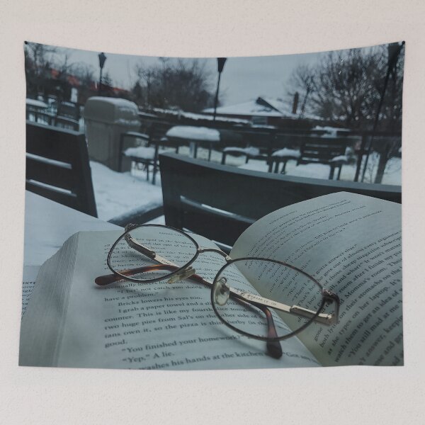 Item preview, Winter Book Worm designed and sold by irideae.