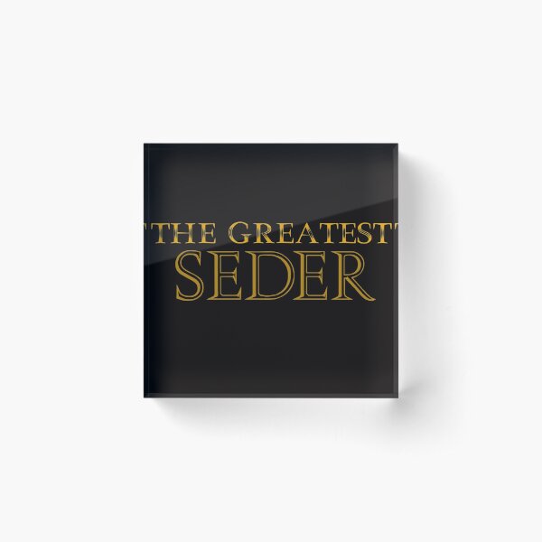 The Greatest Seder, Passover Acrylic Block