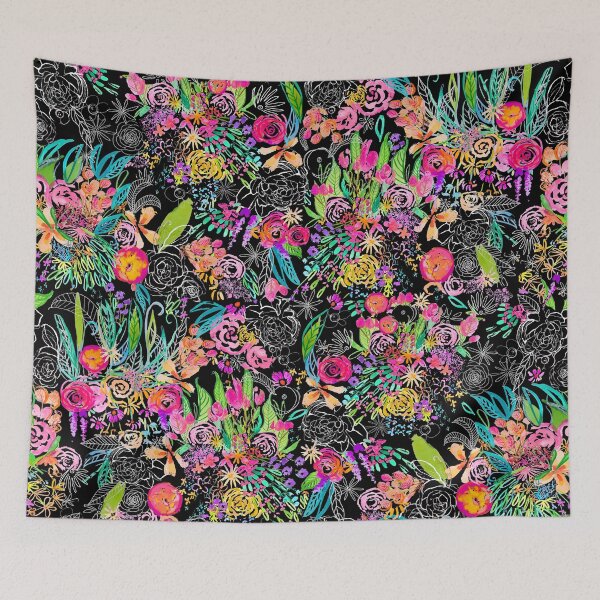 Item preview, Neon Midnight Gardens designed and sold by The Artwerks.