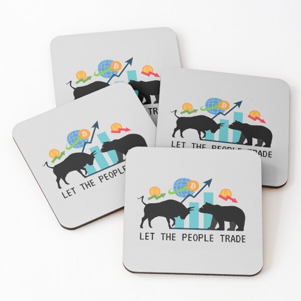 Item preview, Let the People Trade - Stock Market Trading designed and sold by Rhu Creations.