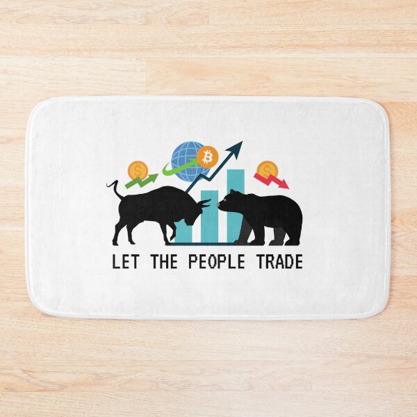 Item preview, Let the People Trade - Stock Market Trading designed and sold by Rhu Creations.
