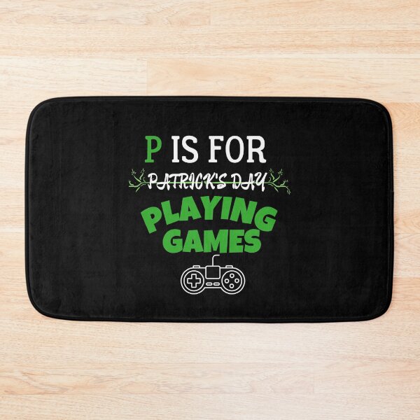 Item preview, P Is For Playing Games St Patricks Day designed and sold by PrintexDesigns.