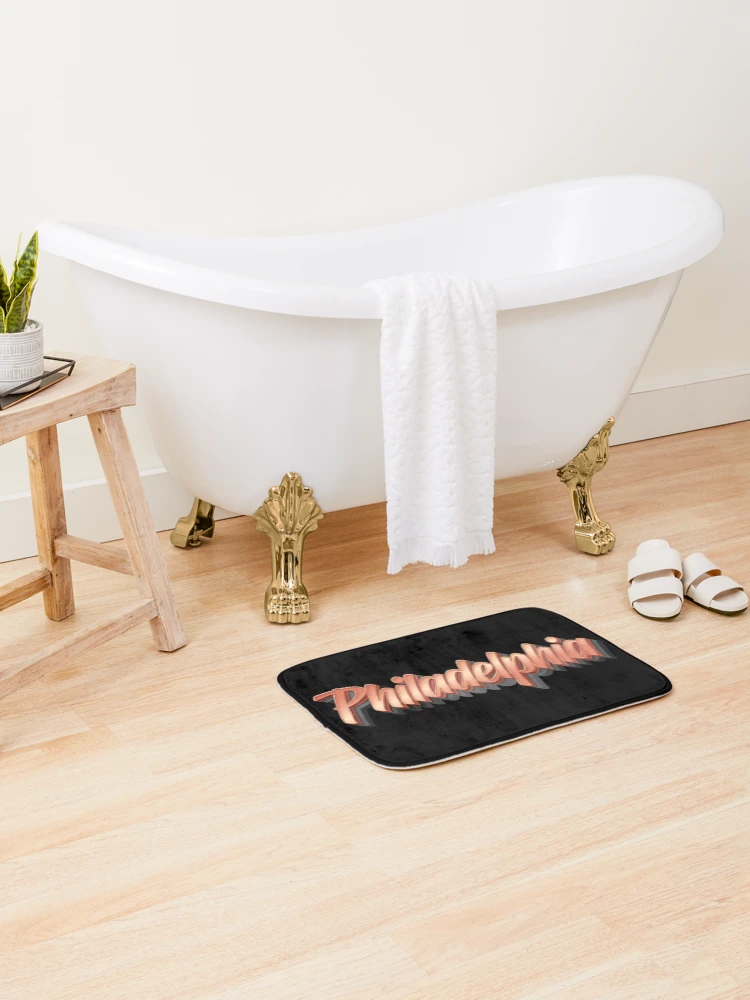 Thumbnail 2 of 6, Bath Mat, Philadelphia designed and sold by ProjectX23.