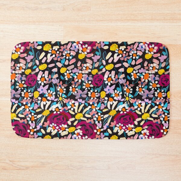 Item preview, Spring Floral Painting in pink, blues, violet, and orange  designed and sold by The Artwerks.