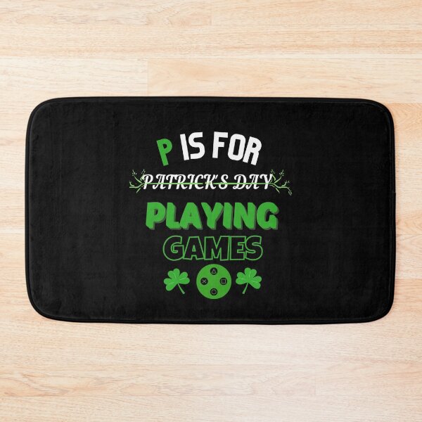 Item preview, P Is For Playing Games St Patricks Day designed and sold by PrintexDesigns.