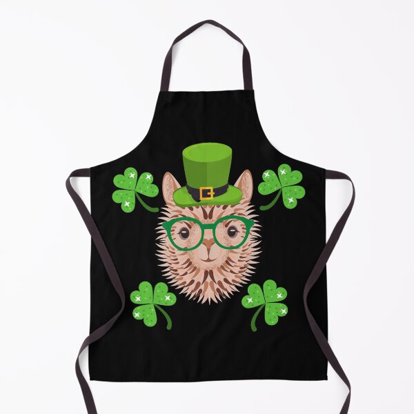 Item preview, Funny Llama with glasses shamrock st patrick's day - lucky designed and sold by piastrelli.