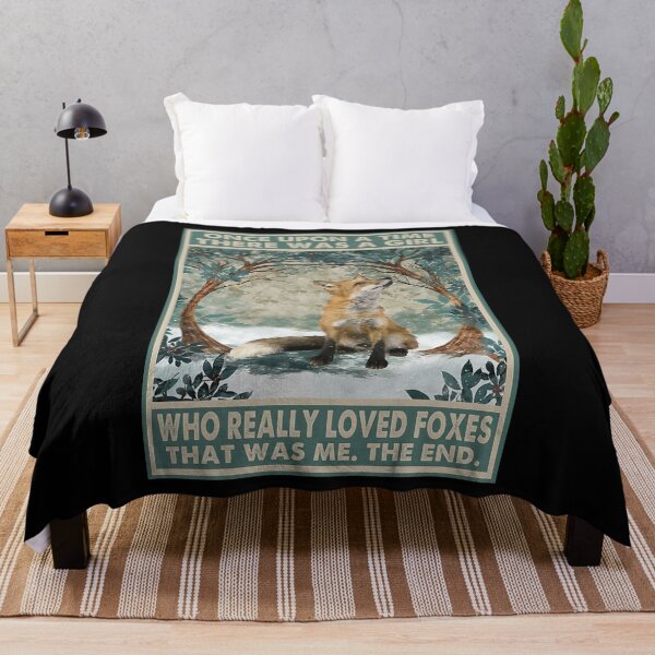 Item preview, Once Upon A Time There Was A Girl Who Really Loved Foxes designed and sold by PaulaSpringArt.