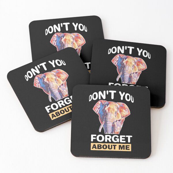 Item preview, Dont You Forget About Me Elephant designed and sold by aktiveaddict.