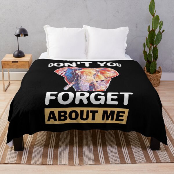 Item preview, Dont You Forget About Me Elephant designed and sold by aktiveaddict.